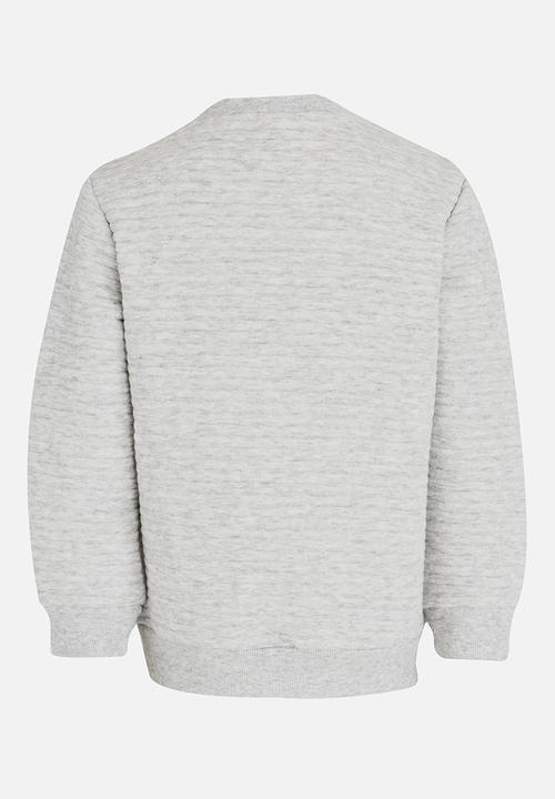 Pop Candy - Sweat Top Grey