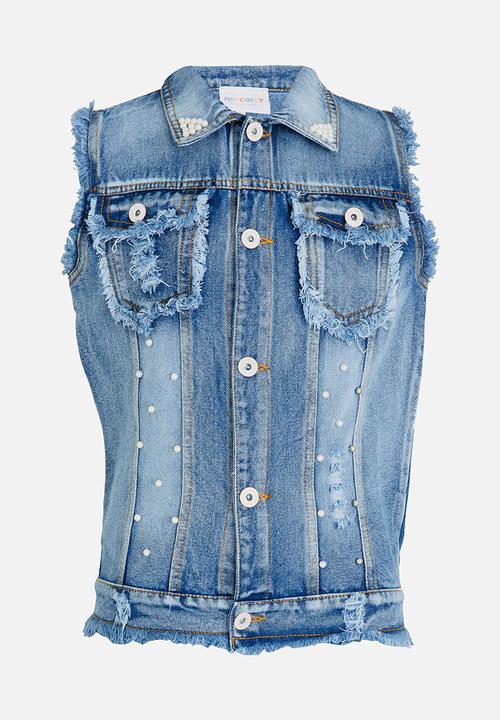Pop Candy - Denim Jacket Blue