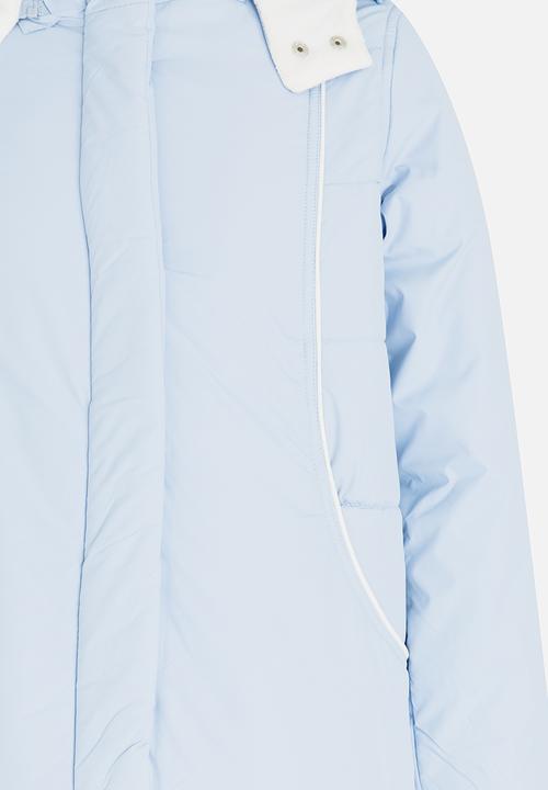 Pop Candy - Hooded Jacket Mid Blue
