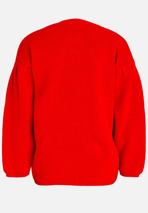 Rebel Republic - Balloon Sleeve Jersey Red