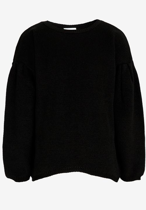 Rebel Republic - Balloon Sleeve Jersey Black