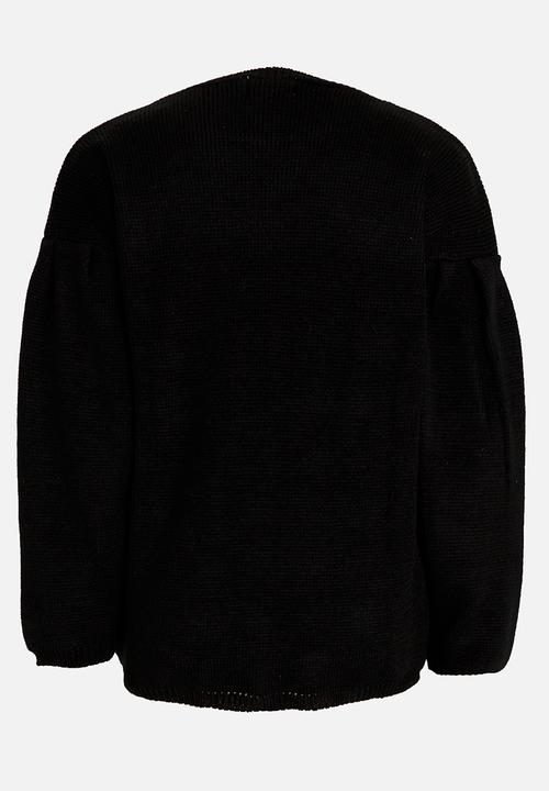 Rebel Republic - Balloon Sleeve Jersey Black