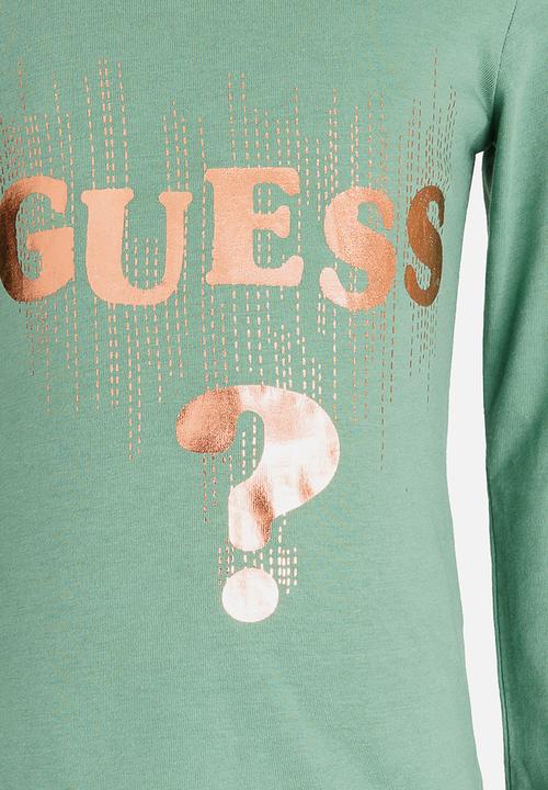 GUESS - Girls Printed Tee Green