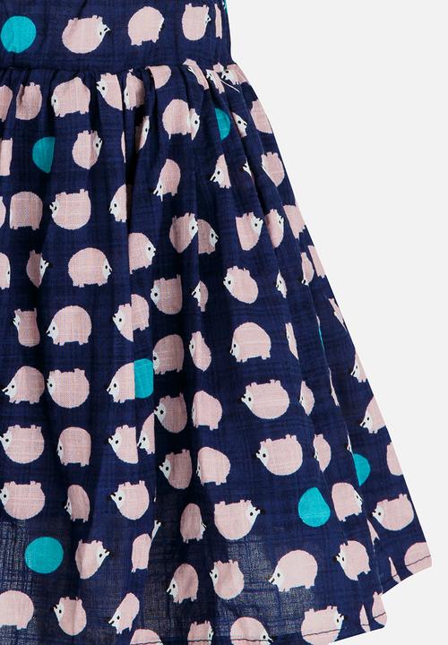 Pop Candy - Polka Dot Skirt Navy