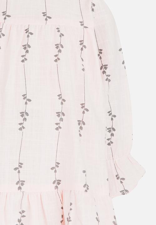 Pop Candy - Long Sleeve Dress Mid Pink