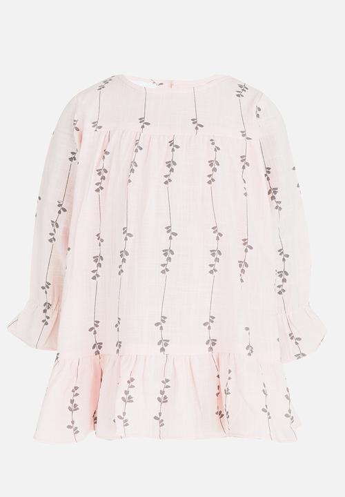 Pop Candy - Long Sleeve Dress Mid Pink