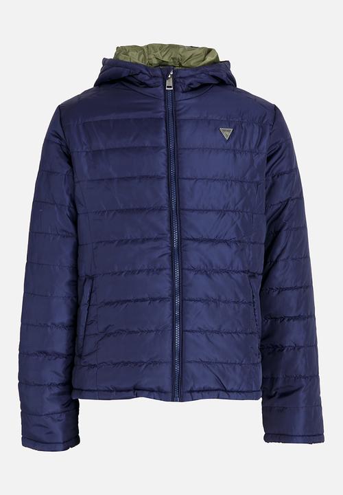 GUESS - Boys Puffer Jacket Dark Blue