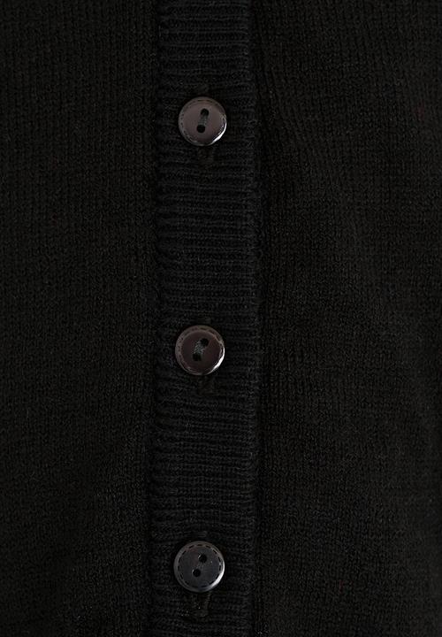 See-Saw - V-Neck Cardigan Black