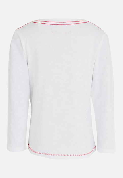 GUESS - Boys Guess Jeans 1981 White Tee