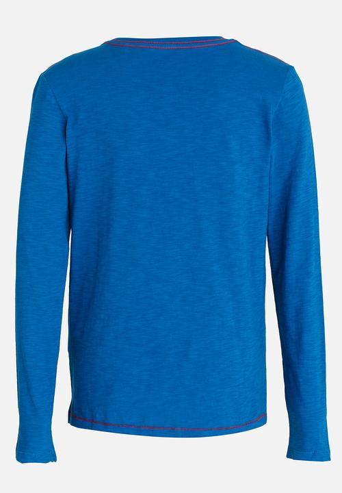 GUESS - Boys Guess Jeans 1981 Tee Blue