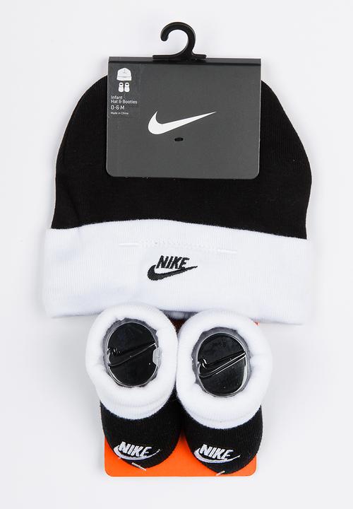 Nike - Futura Hat & Beanie Set Black