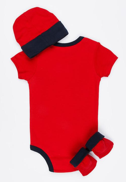 Nike - Futura Logo 3 Piece Set Red
