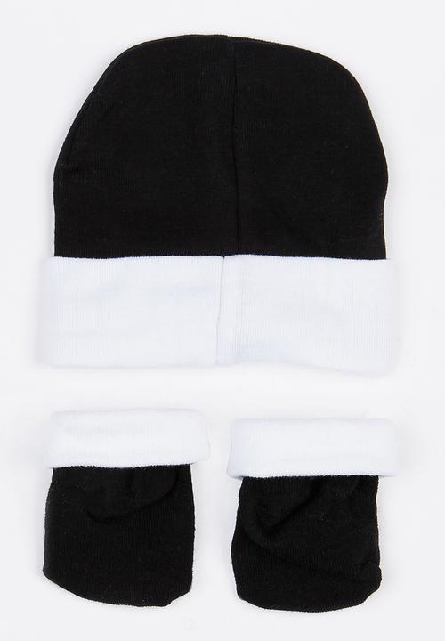 Nike - Futura Hat & Beanie Set Black