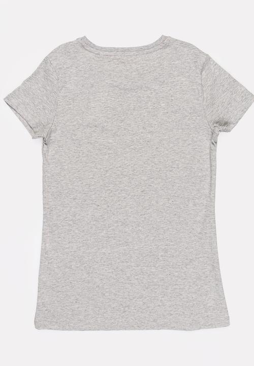 GUESS - Guess Bolt Tee Pale Grey