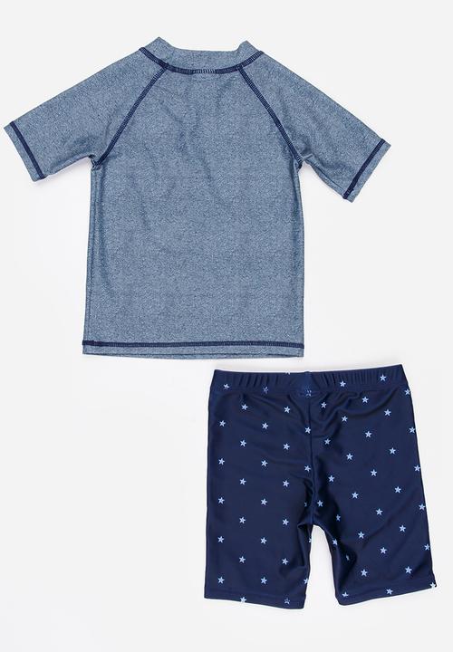 MINOTI - Star Printed 2 Piece Set - Navy