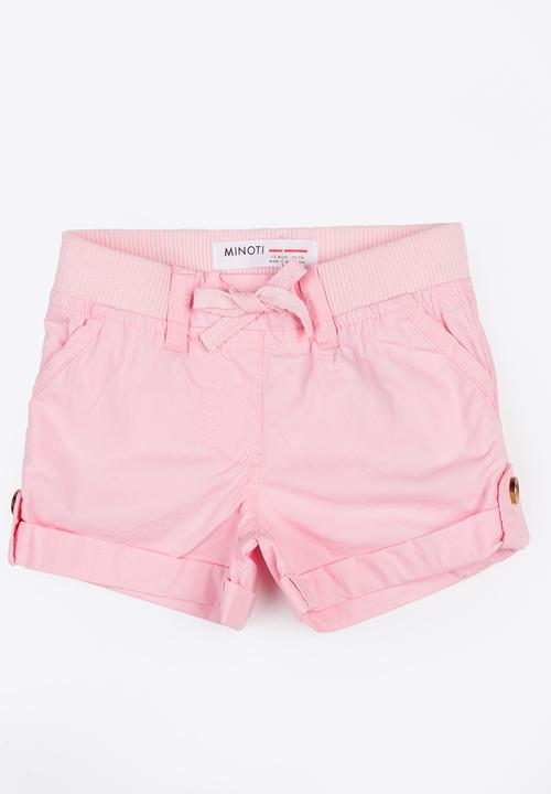 MINOTI - Basic Woven Shorts Mid Pink