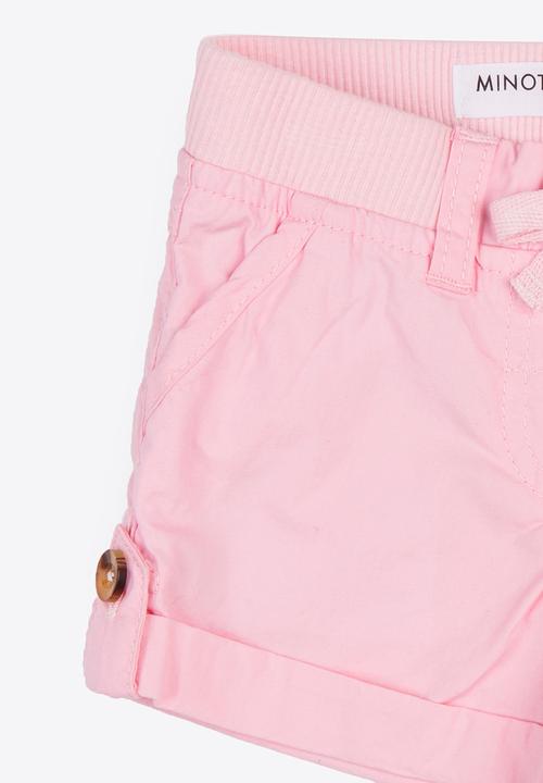 MINOTI - Basic Woven Shorts Mid Pink