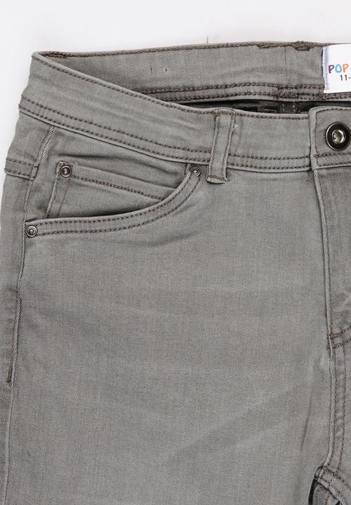 Pop Candy - Skinny  Jeans Grey