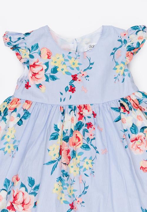 MINOTI - Rose 2 Piece AOP Dress & Bloomers Set Multi-colour