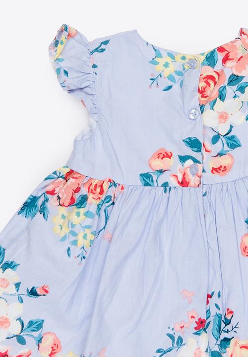 MINOTI - Rose 2 Piece AOP Dress & Bloomers Set Multi-colour