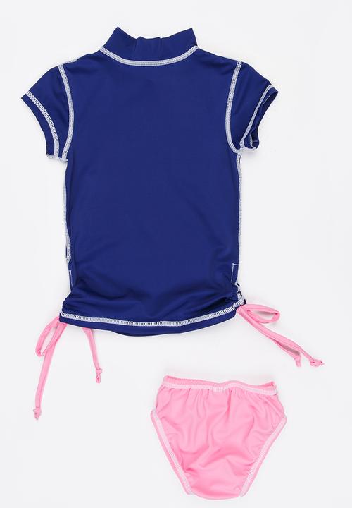 Lizzy - Sybil 2 Piece Rashvest Set Navy