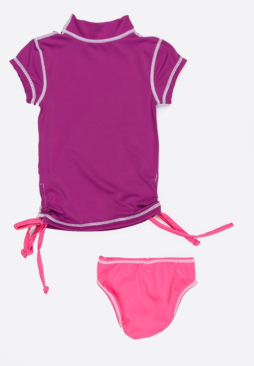 Lizzy - Sybil 2 Piece Rashvest Set Mid Purple