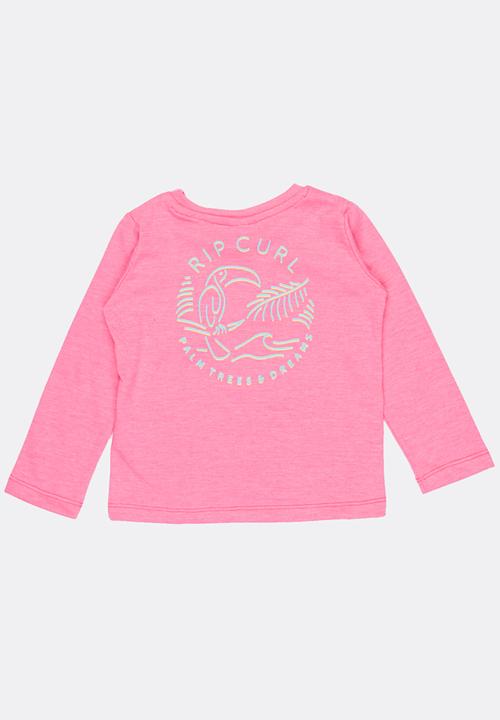Rip Curl - Mini palms away tee - pink 