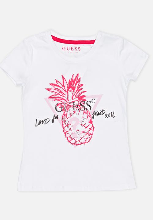 GUESS - Pineapple Tee White
