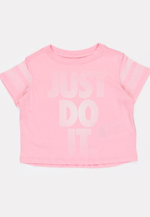 Nike - Nike NSW Scoop JDI Tee Mid Pink