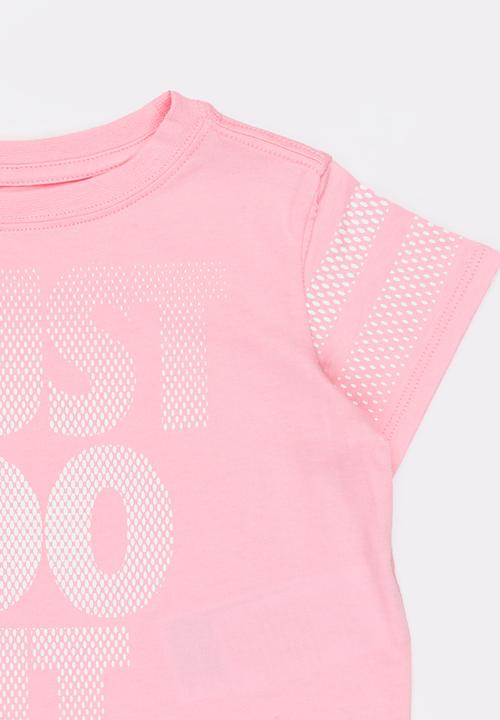 Nike - Nike NSW Scoop JDI Tee Mid Pink