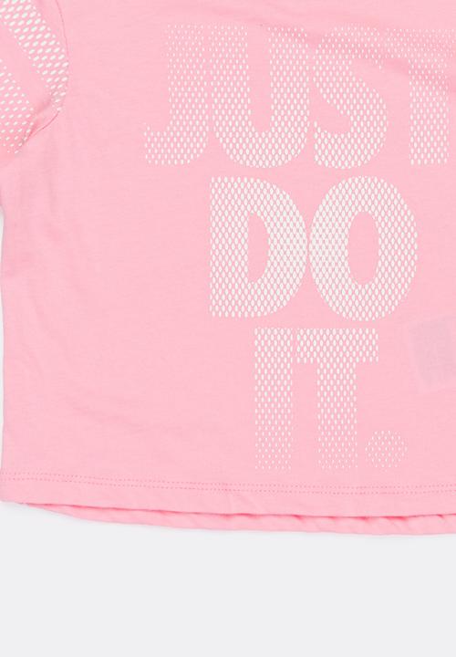 Nike - Nike NSW Scoop JDI Tee Mid Pink