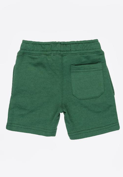 MINOTI - Skate inc fleece shorts - green