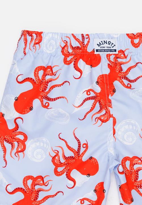 MINOTI - Octopus AOP Swimshorts Multi-colour