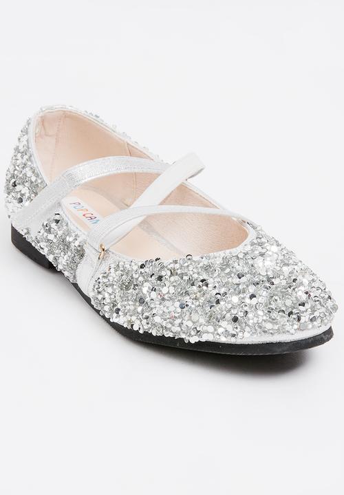 Pop Candy - Ballerina pump - silver