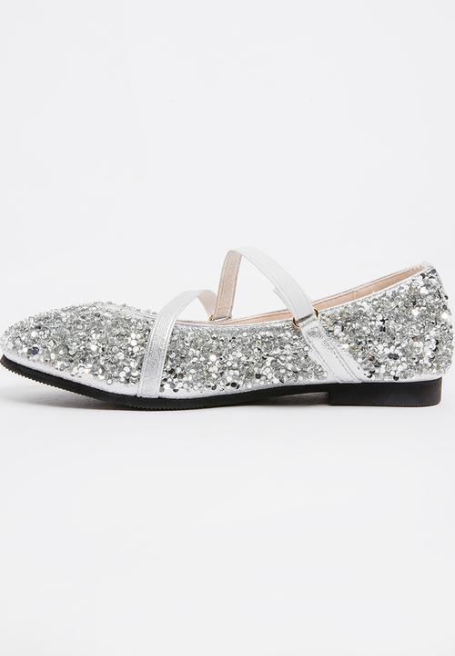 Pop Candy - Ballerina pump - silver