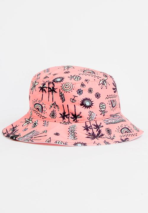 Rip Curl - Mini anak bucket hat - coral