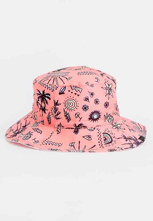 Rip Curl - Mini anak bucket hat - coral