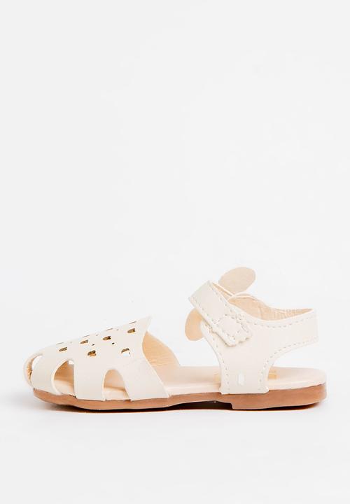 Pop Candy - Detailed Sandal White