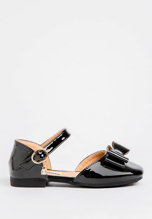 Pop Candy - Bow Detailed Pump Black