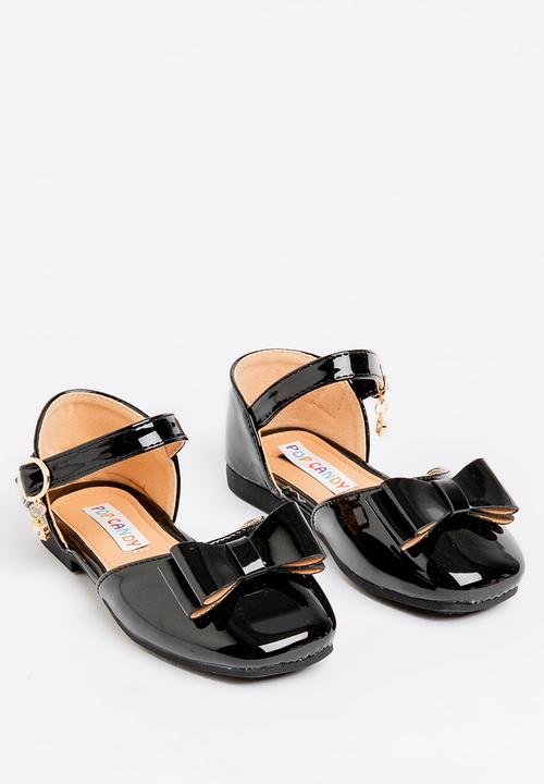 Pop Candy - Bow Detailed Pump Black