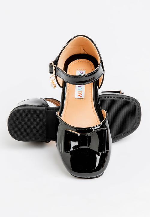 Pop Candy - Bow Detailed Pump Black
