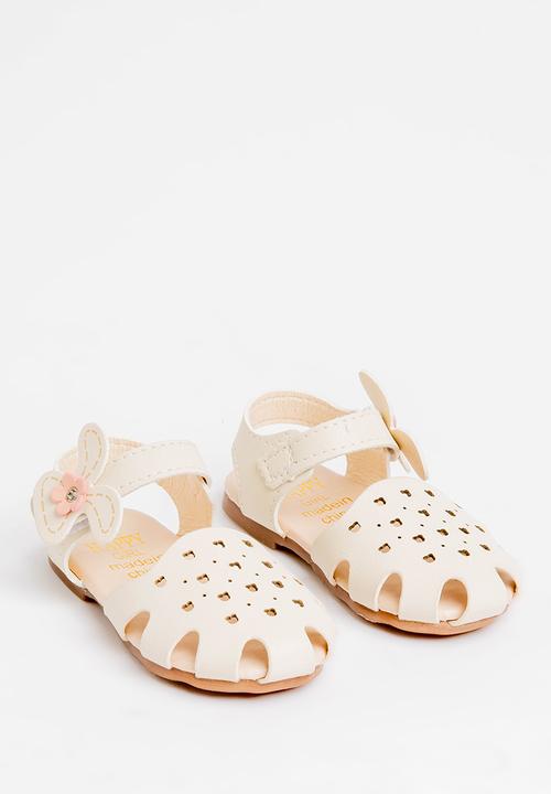 Pop Candy - Detailed Sandal White