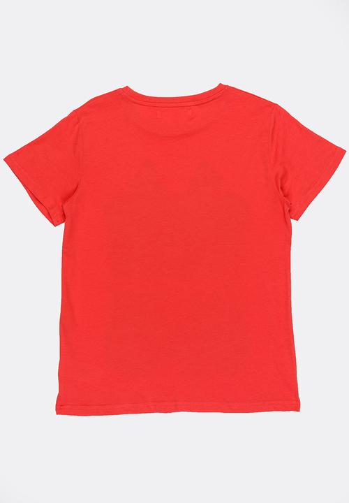 MINOTI - Basic Photographic French Bulldog Tee Coral