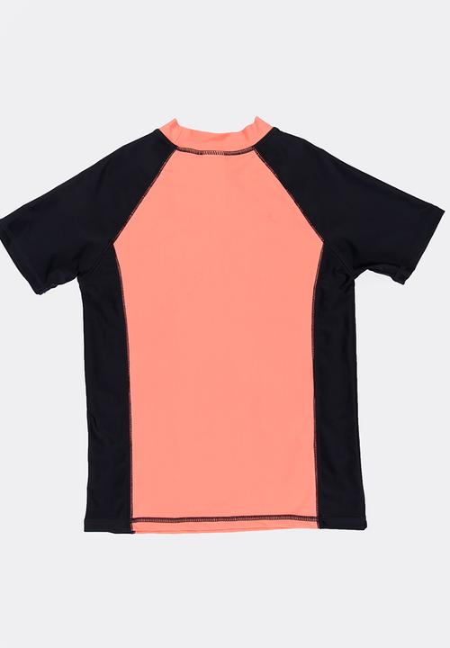 MINOTI - Colour Block Rashvest Mid Pink