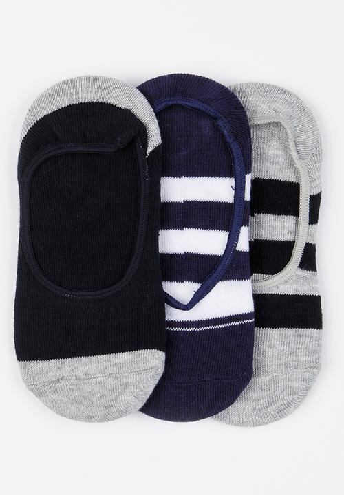 MINOTI - 3 Pack Pop Socks Multi-colour