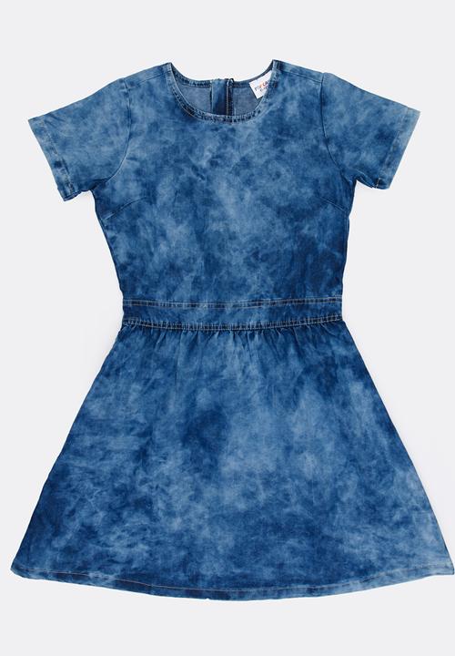 Pop Candy - Denim Dress Blue