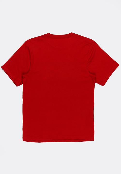 Vans - Logo Fill Tee Red