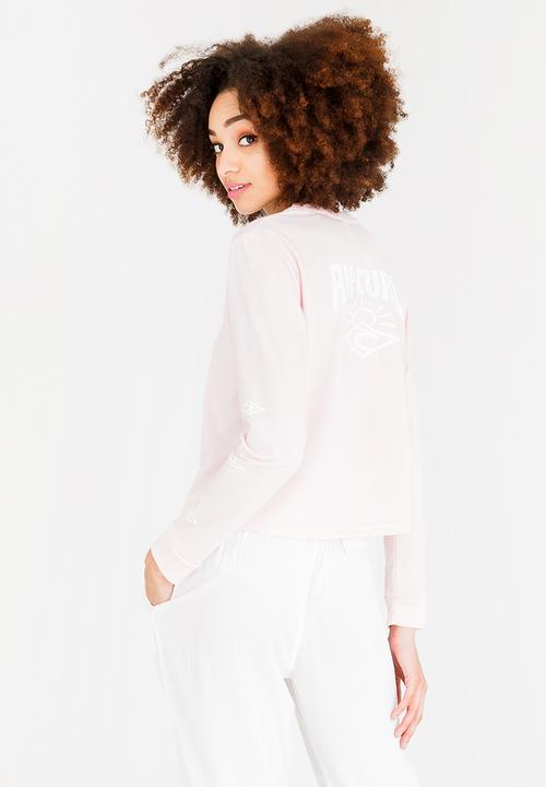 Rip Curl - Cruising Cropped Tee Mid Pink