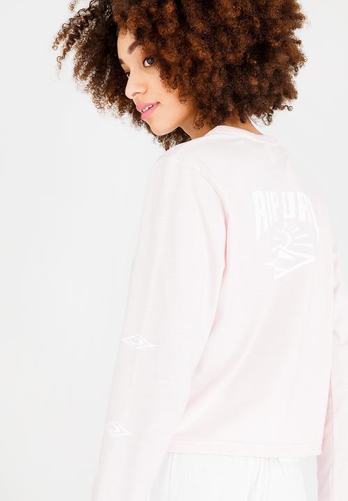 Rip Curl - Cruising Cropped Tee Mid Pink