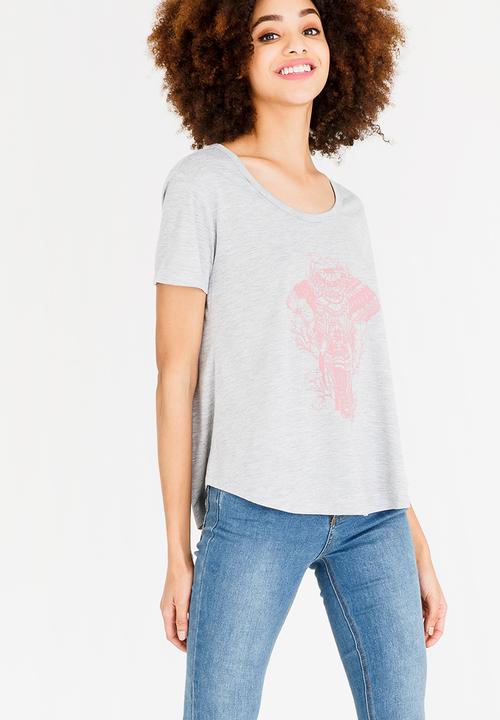 O'Neill - Ellefemme T-shirt Grey Melange